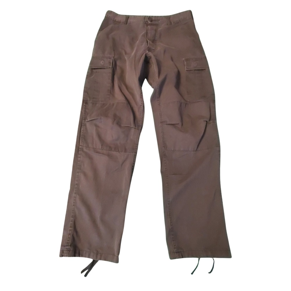 Rothco BDU Cargo Pants Mens Medium Regular Faded Black Tactical Military 32x30